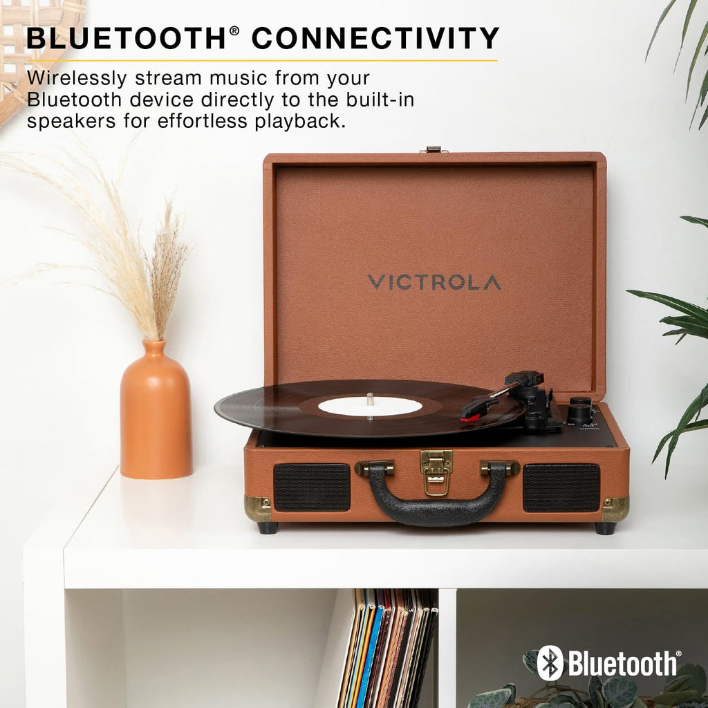 Victrola Journey II - Bluetooth Suitcase Record Player - Turquoise