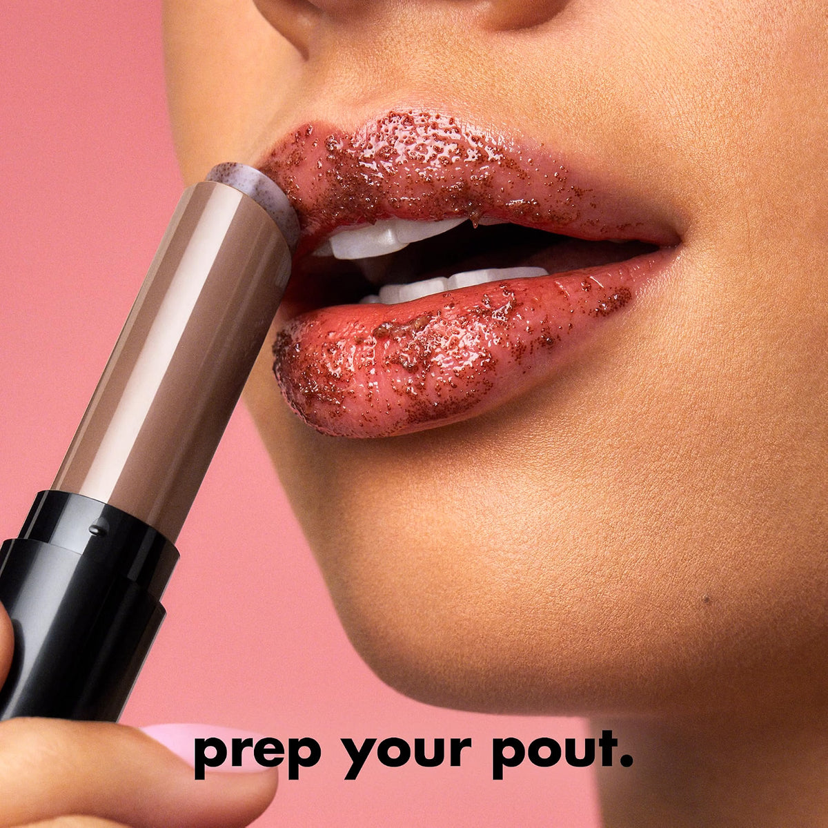 e.l.f. Lip Exfoliator, Moisturising Scented Lip Scrub For Exfoliating and Smoothing Lips, Infused With Jojoba Oil, Vegan and Cruelty-free, Brown Sugar