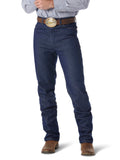 Wrangler Men's Cowboy Cut Slim Fit Jean Jeans, Rigid Indigo, 29W / 36L