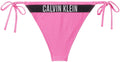 Calvin Klein Women's String Side Tie, Bold Pink, XL