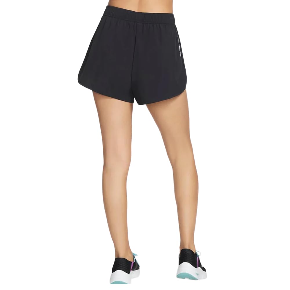 Skechers Women's Performance 3" Hybrid Short Black XL